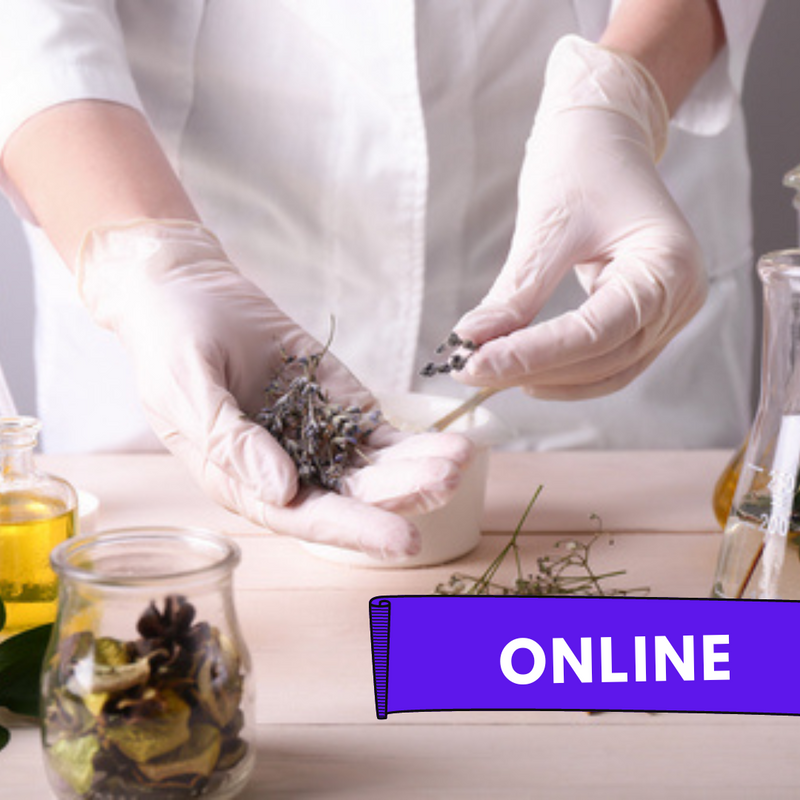 CURSO EXTRACTO DE PLANTAS EN COSMETICA NATURAL ONLINE